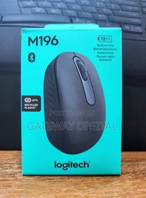 Logitech M196 Bluetooth Wireless Compact And Portable Mouse