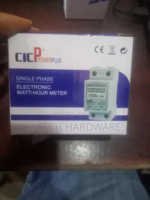 Cic Power Plus Single Phase Electricity Meter Display Reader
