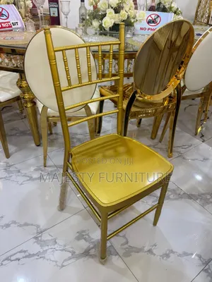 Imported Gold Chivari Chairs Available Now.