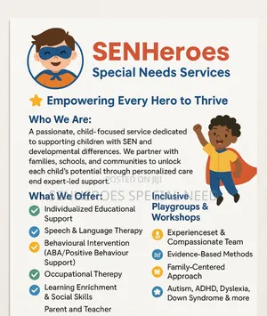 Autism, Adhd Special Therapy Need Services