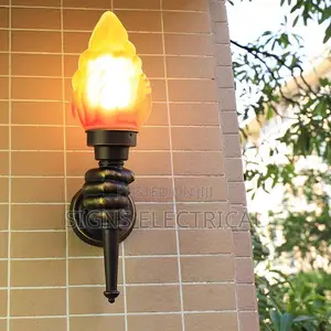 Industrial Simple Wall Lamps Modern Creative Torch Hand
