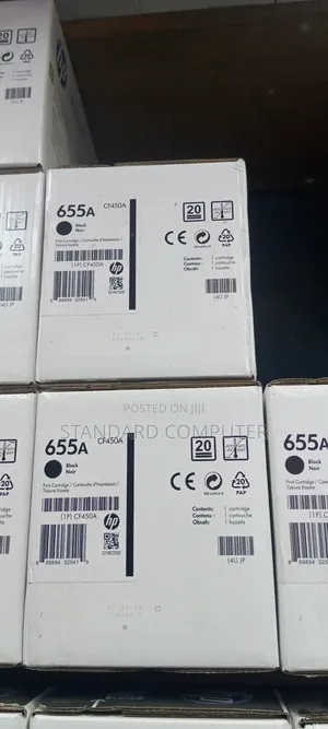 Hp Toner Cartridge 655a Black