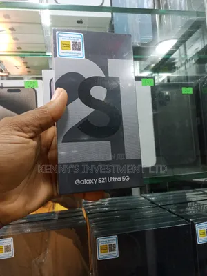 New Samsung Galaxy S21 Ultra 5G 512 GB Black