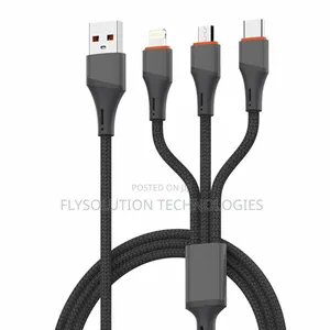 Ldnio Lc96u 3-in-1 100watts 1.2m Fast Charging Cable