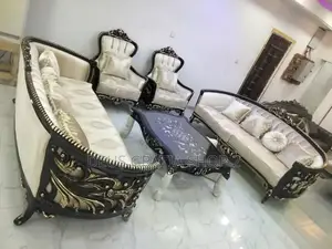 8 Seaters Turkey Royal Sofa / Centre Table and Side Stools