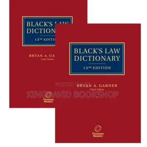 Black's Law Dictionary 12th Edition