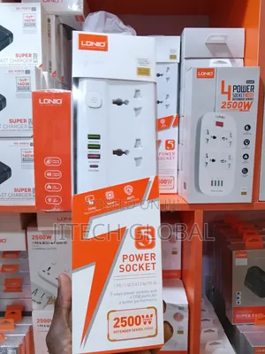 5 Ac Outlets Uk Power Strip
Extension Box With 4 Usb Ports