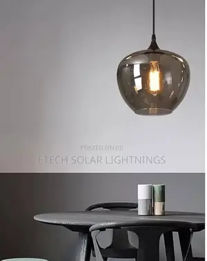 Modern Glass Single Pendant Chandelier Light