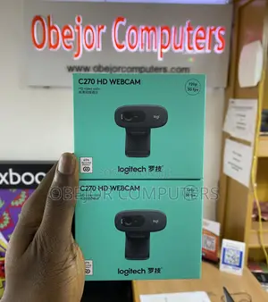 Logitech C270 Hd Webcam, 720p, Widescreen Hd Video