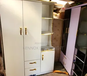 White HDF Wardrobe
