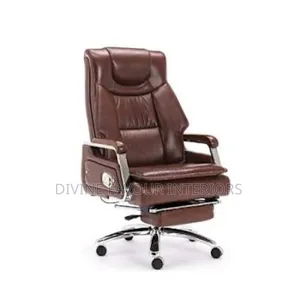 Executive High-Back Comfort Reclining Chair With Footrest