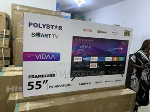 Polystar 55-Inch Smart Uhd Tv With HDR – Pv-Hk55flsm