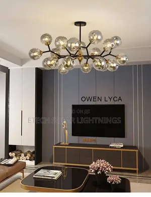 Modern Nordic Glass Chandelier Light