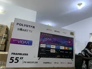 Polystar 55” Uhd Smart Led Tv – Model Pv-Hk55flsm