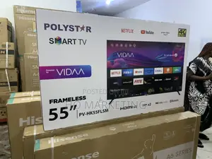 Polystar Smart Tv 55” Ultra Hd (Pv-Hk55flsm) – Hdmi, Usb