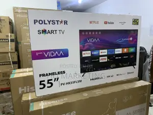 Bigger, Smarter, Sharper – Polystar 55" Smart Tv