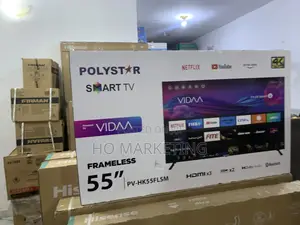 Polystar 55” Uhd Smart Tv – Cinematic Clarity at Home