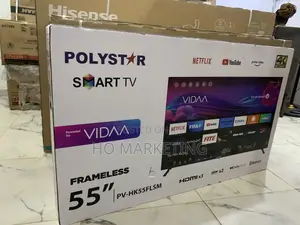 Immersive Viewing Redefined – Polystar 55” Smart Tv