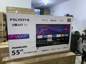 Brilliant Visuals, Smart Experience – Polystar 55" Uhd Tv