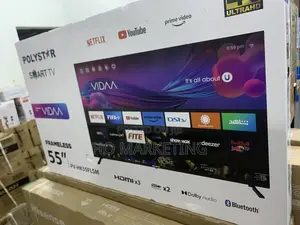 Polystar Pv-Hk55flsm–55" Smart Uhd Led Tv With Resolution