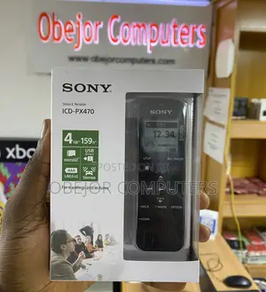 Sony Icd-Px470 Stereo Digital Voice Recorder