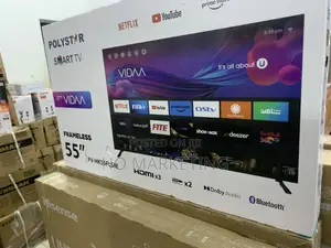 Polystar Pv-Hk55flsm– 55” Smart Tv for Home Entertainment