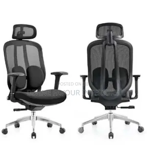 Executive Reclining Ergonomic Mesh Office Chair - 1 Piece