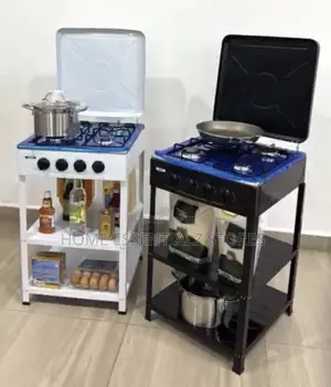 Free Stand 4-Burners Gas Cooker.