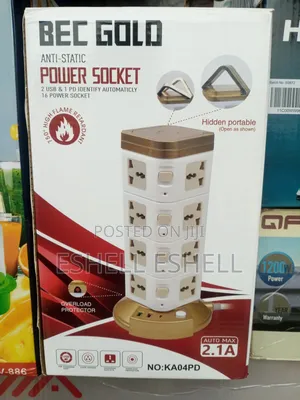 Bec Gold Anti Static Power Sucket