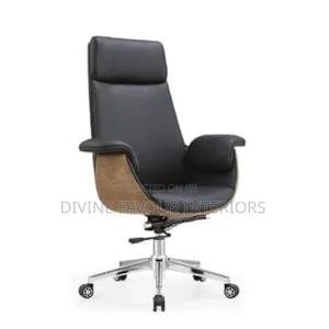 High-Back Executive Pulse Director Chair - Black