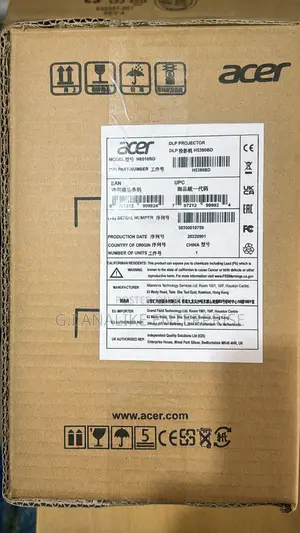 Acer H5380bd Projector 720p Home Video Projector