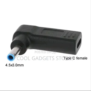 4.5x3.0mm Usbc to Dc Laptop Barrel for Hp Laptop