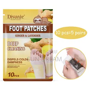 Ginger Foot Patch Adult Foot Care for Restful Sleep Detox Body Care