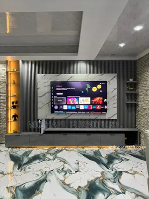 Dynamic Slick and Sturdy Tv Console
