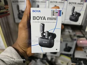Boya Mini
2.4ghz Mini Wireless Microphone System