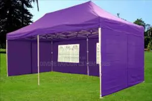 Purple Foldable Canopy Gazebo 10 X 20