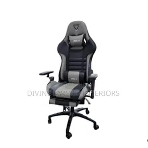 Furgle Gaming Ergonomic Chair - Black Gray