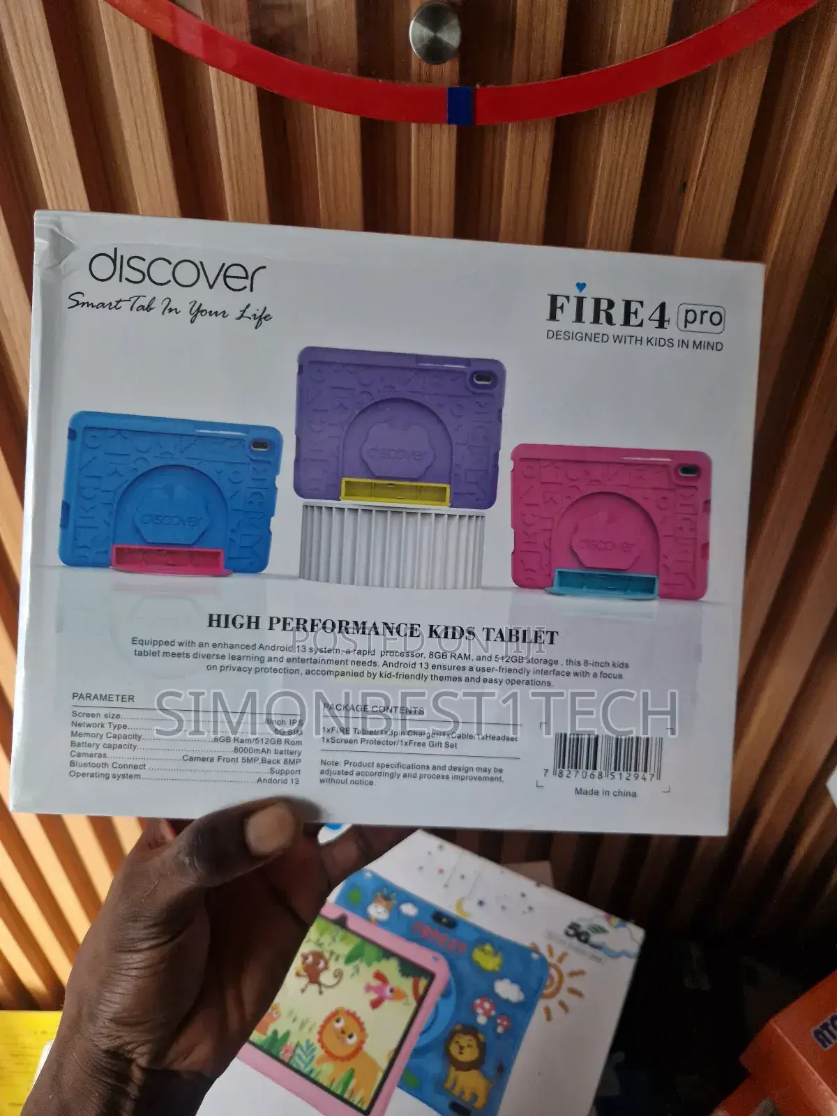 New Discover Fire4 512 GB Pink
