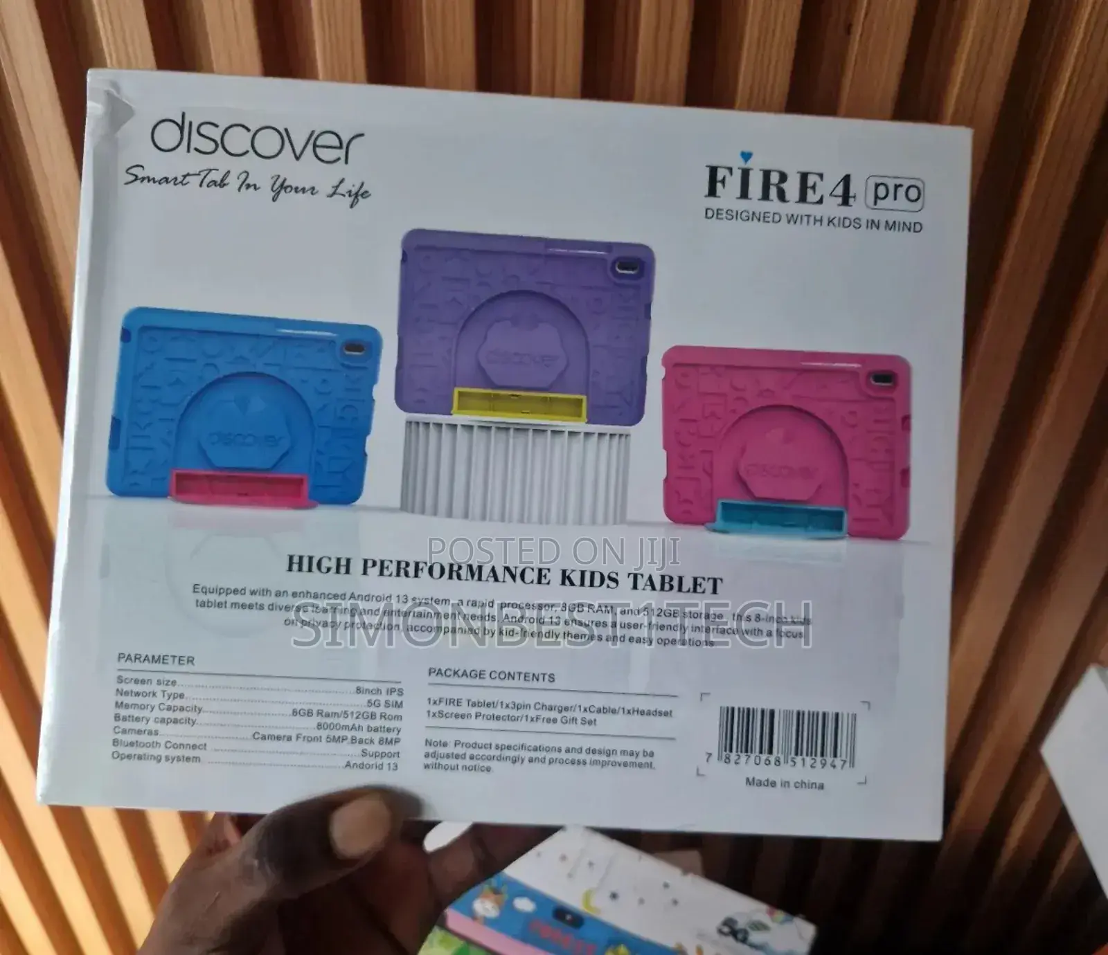 New Discover Fire4 512 GB Pink