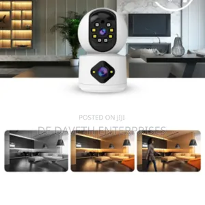 Full Hd Duallens Linkage Wifi Security Camera - Carecampro