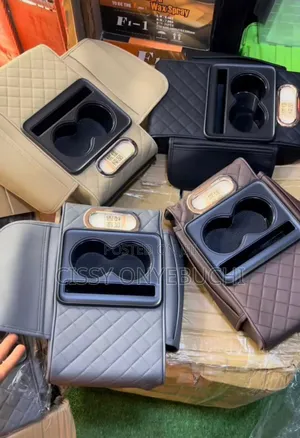 Armrest Cover With Tissue,Cup and Phone Holder