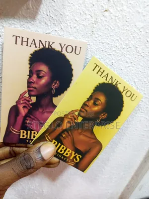 100 Unit of Sharp Di Thank You Cards