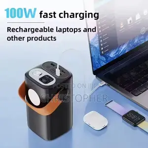 60000mah High Quality Capacity Fast 100w for Laptop+Phones