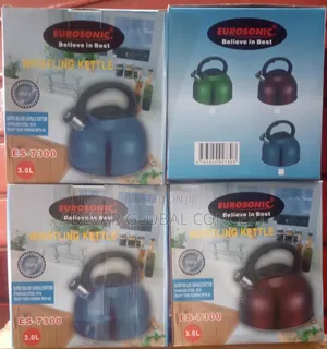 3l Eurosonic Whistling Stainless Steel Kettle