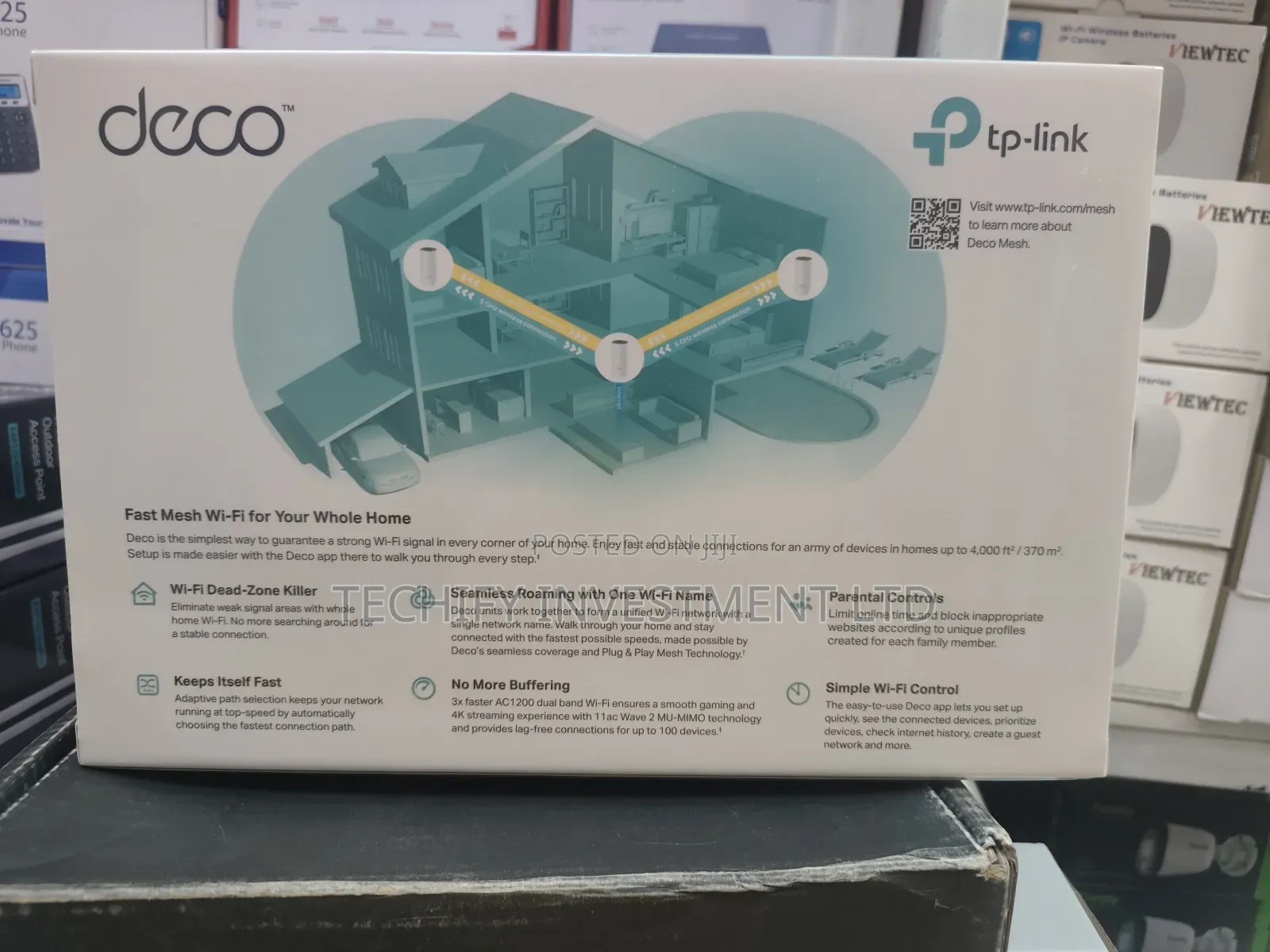 Deco E4 Mesh Access Points (Formerly Deco M4)