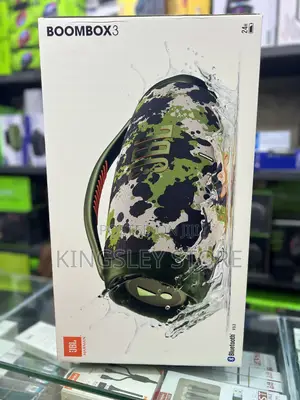 JBL Boombox 3 Wireless Bluetooth Water Portable Speaker Camo