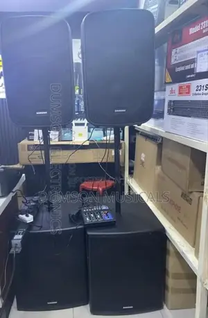 Samson Active Sub Woofer Rsx18a Powered Speaker Auro X15d