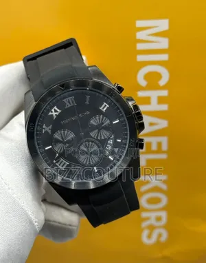 Original Michael Kors, Black Dial, Genuine Leather Watch