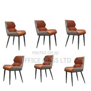 Luxury Modern Dinning Chair- By 6( Orange)