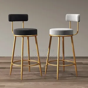 Luxury Modern Fabric Restaurant Bar Stools